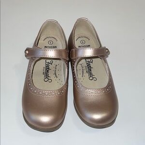 FootMates Kids Mary Jane Shoes - Metallic
